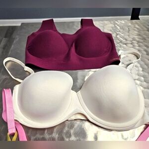 Victoria Secret's Strapless Bra & a Sports Bra